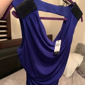 Violet blue dress
